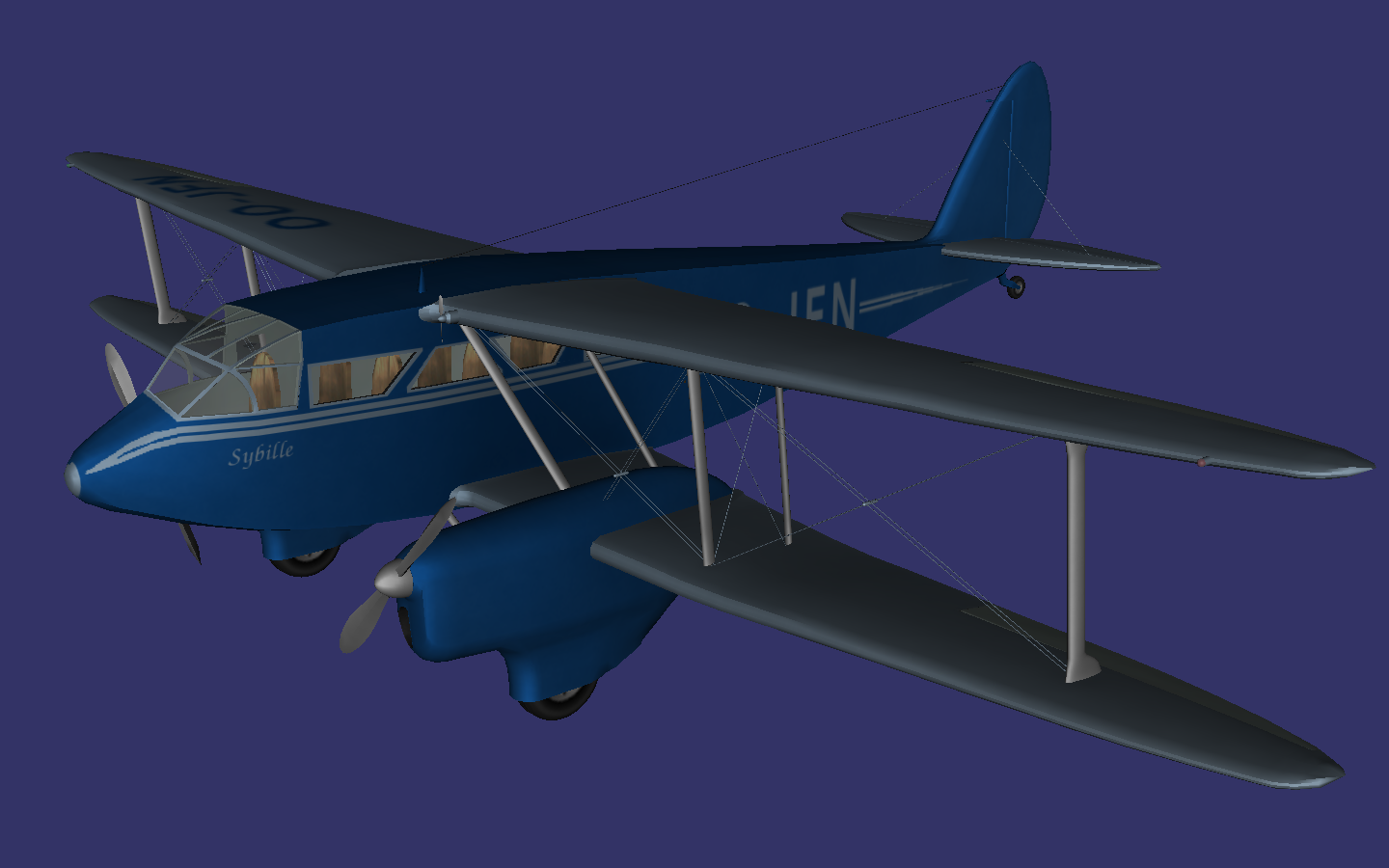 De Havilland DH 89 Dragon Rapide preview image 1